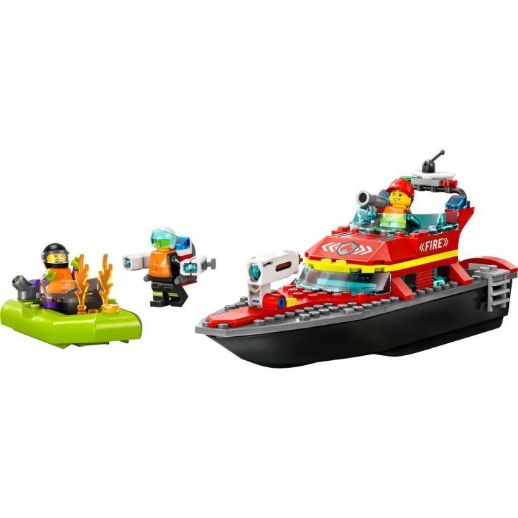 Barca di Soccorso Antincendio LEGO