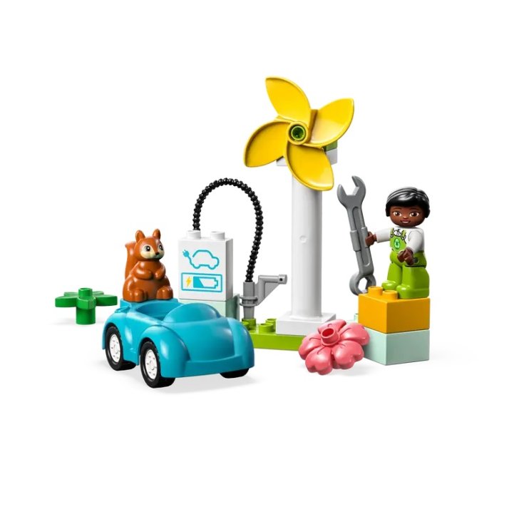 Turbina Eolica e Auto Elettrica LEGO