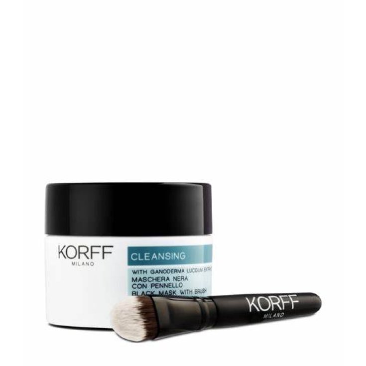 Cleansing Maschera Nera Con Pennello Korff 75ml Promo