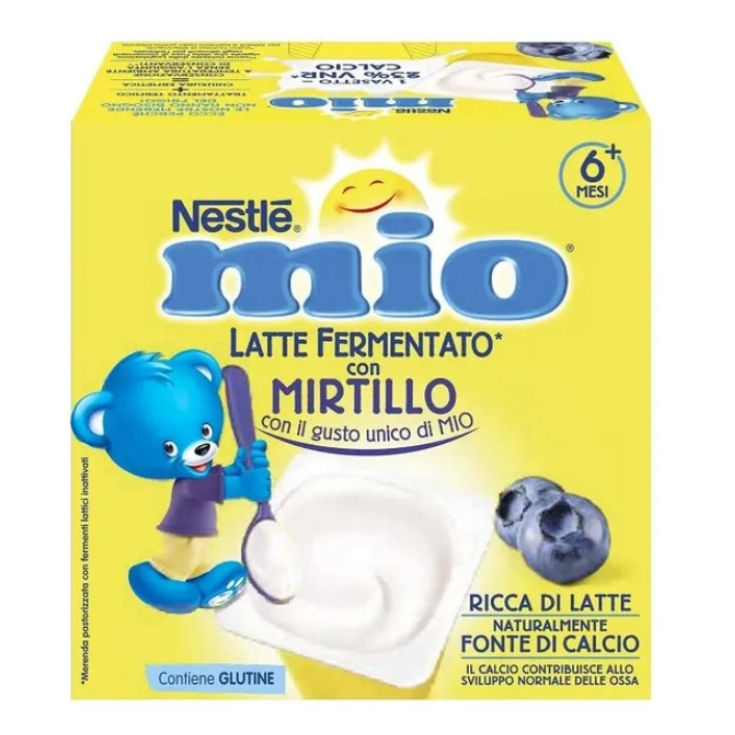 Mio Latte Fermentato Con Mirtillo Nestlé 4x100g