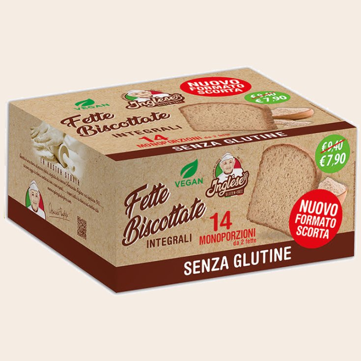 Fette Biscottate Integrali Formato Scorta Inglese 400g Promo