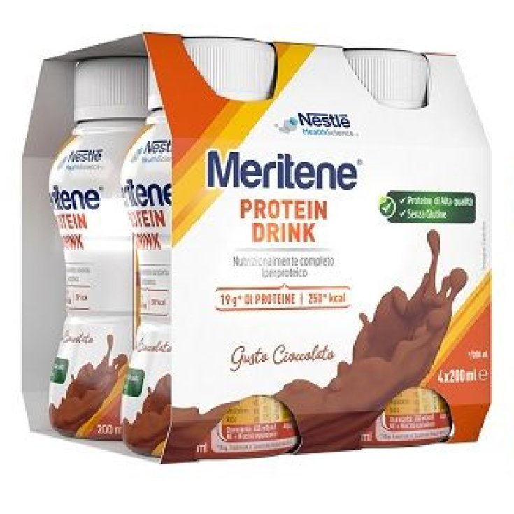 Meritene® Protein Drink Cioccolato Nestlè 4x200ml