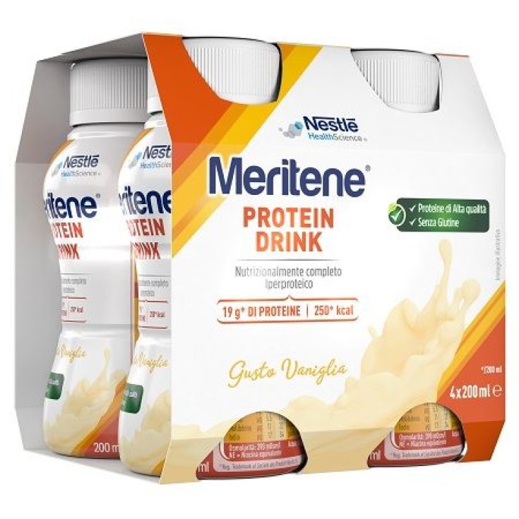 Meritene® Protein Drink Vaniglia Nestlè 4x200ml