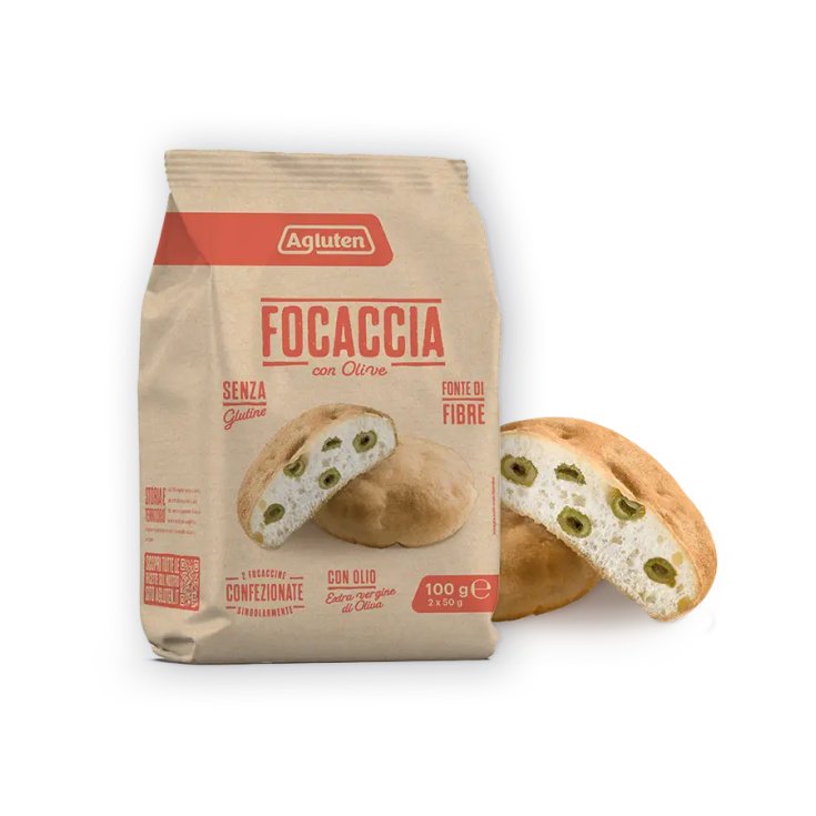 Focaccia Con Olive Agluten 100g