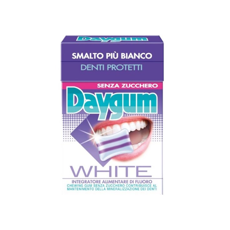 Daygum White Senza Zucchero 20 Pezzi