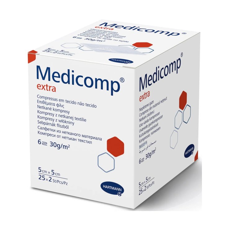 Medicomp® Extra Compresse In TNT 5x5cm Hartmann 50 Pezzi
