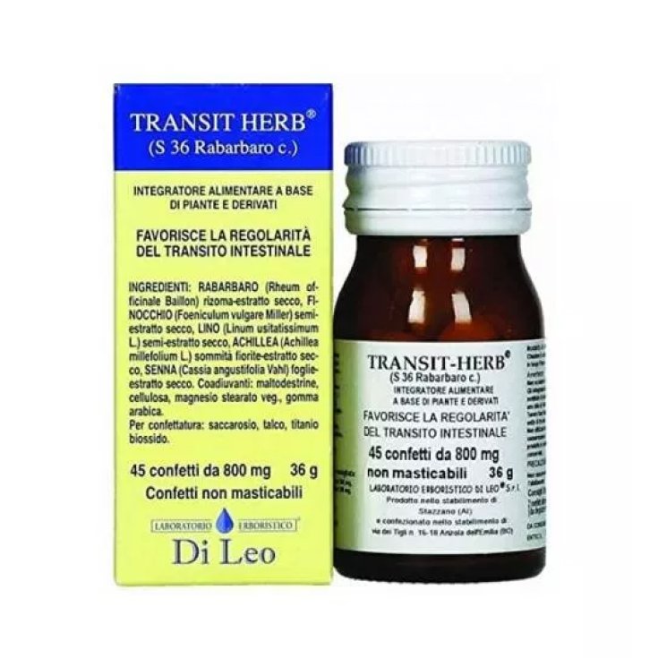 Transit-Herb® S 36 Rabarbaro Di Leo 40 Compresse