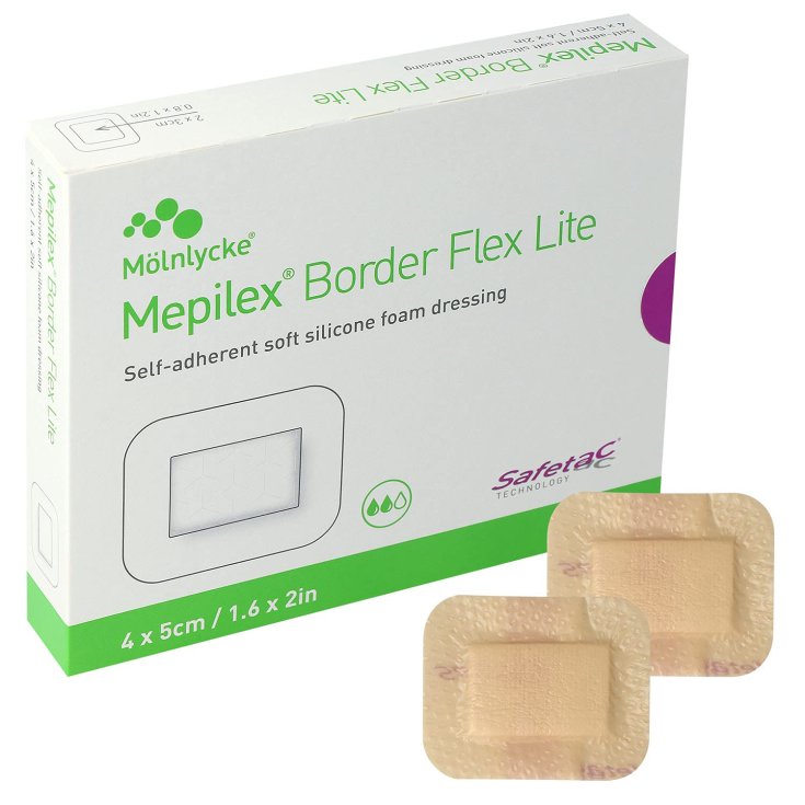 Mepilex® Border Flex Lite 4X5 Molnlycke®