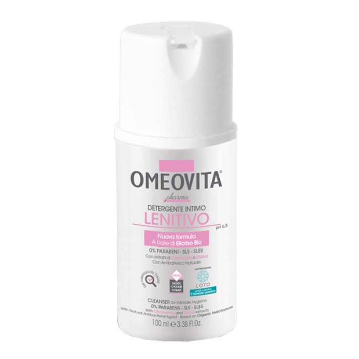 Detergente Intimo Lenitivo pH 5.5 Omeovita Pharma 100ml