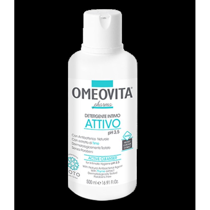 Detergente Intimo Attivo pH 3.5 Omeovita Pharma 500ml