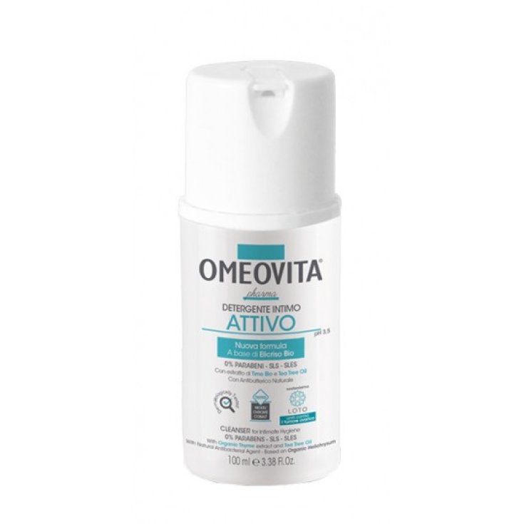 Detergente Intimo Attivo pH 3.5 Omeovita Pharma 100ml