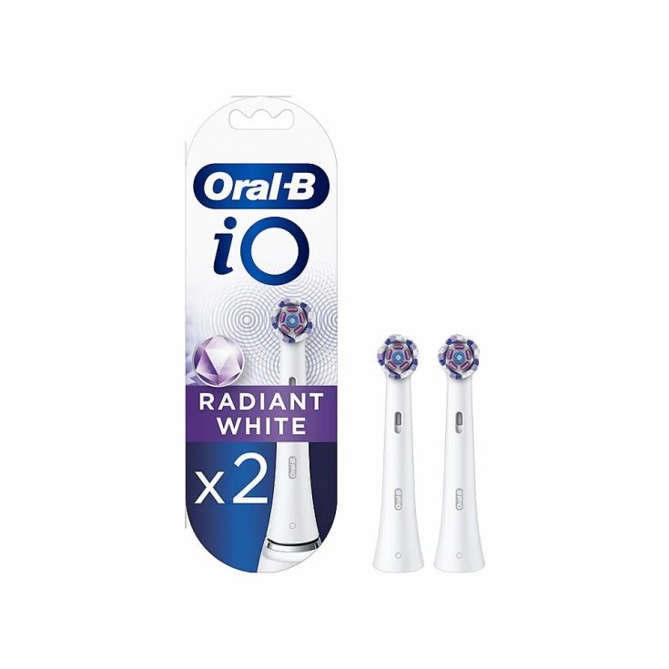 Radiant White Testine di Ricambio Oral-B IO 2 Pezzi