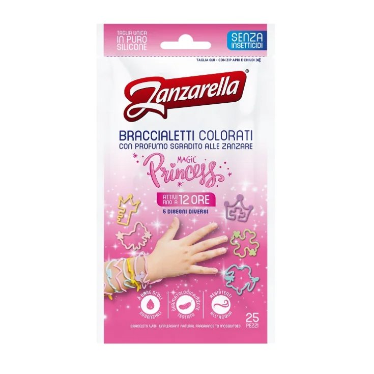 Braccialetti Princess Zanzarella® 25pz - Farmacia Loreto
