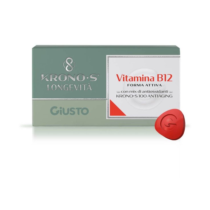 Vitamina B12 Kronos Longevità Giusto 30 Compresse