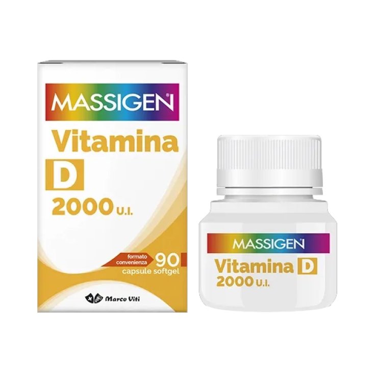 Massigen® Vitamina D 2000 Ui Marco Viti 90 Capsule