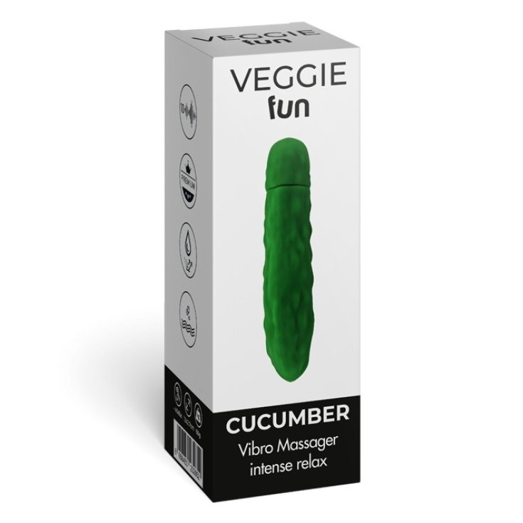 Vibratore Vegano Cetriolo Veggie Fun 