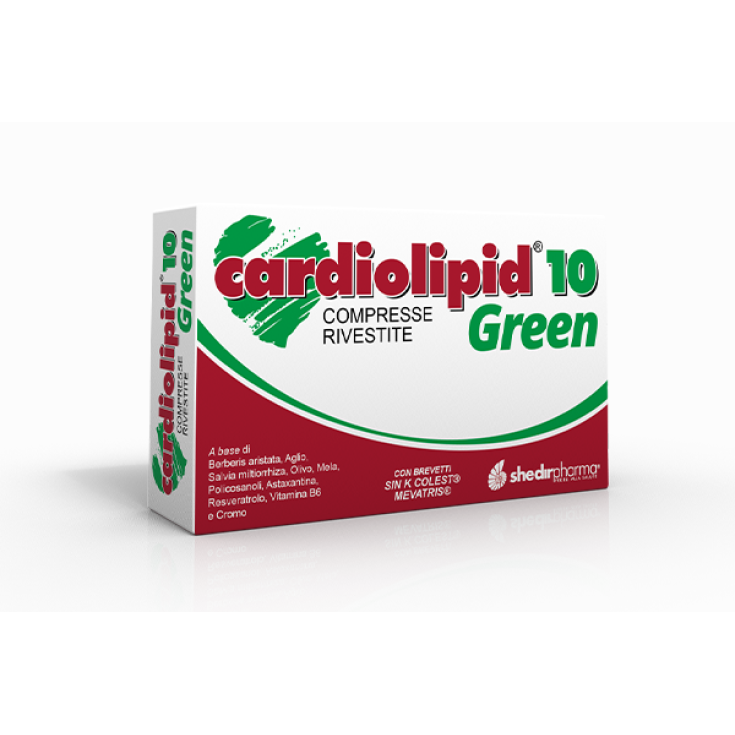 Cardiolipid® 10 Green Shedir Pharma® 30 Compresse Rivestite