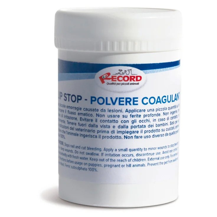 Clip Stop Polvere Coagulante Record&reg; 30g