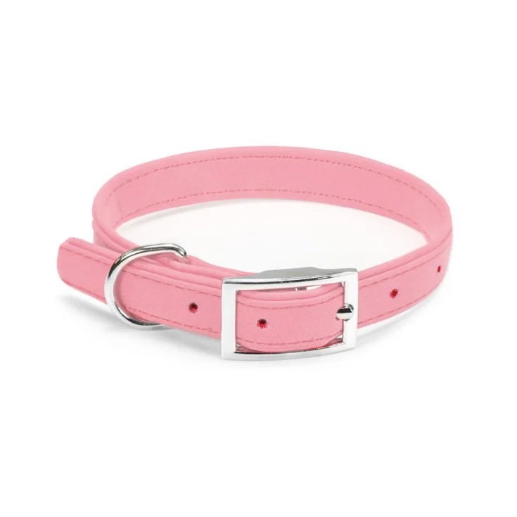 Collare Cane Similpelle Rosa S 1,9 Record&reg;