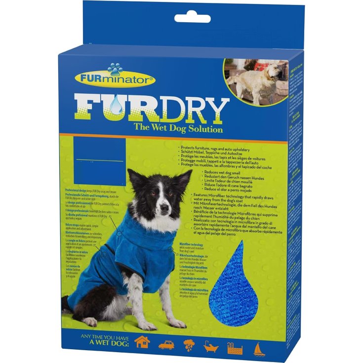 FUR Dry Asciugamanto per Cani Tg.L VI Furminator