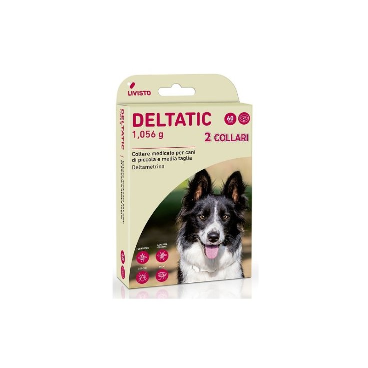 Deltatic Collari Vetpharma Animal Cani di Taglia Media 2 Pezzi