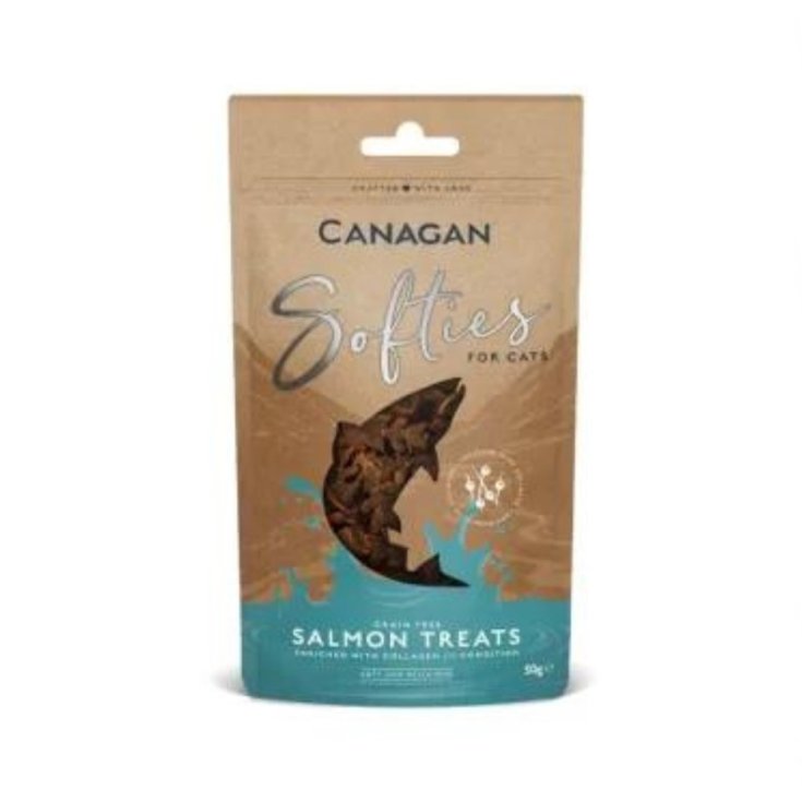 Softies Salmon Snack Gatti Canagan 50g