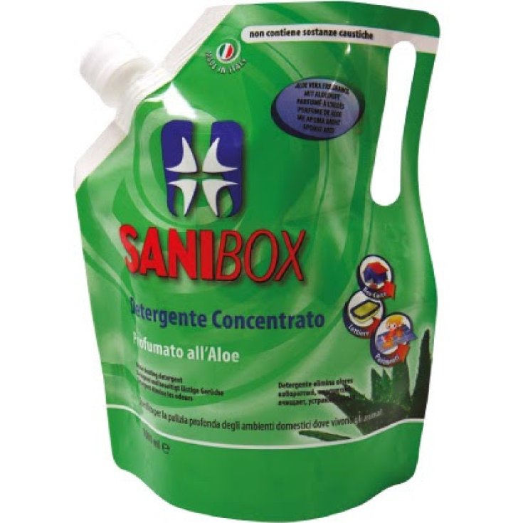 Detergente Concentrato con Aloe Sanibox 5 L