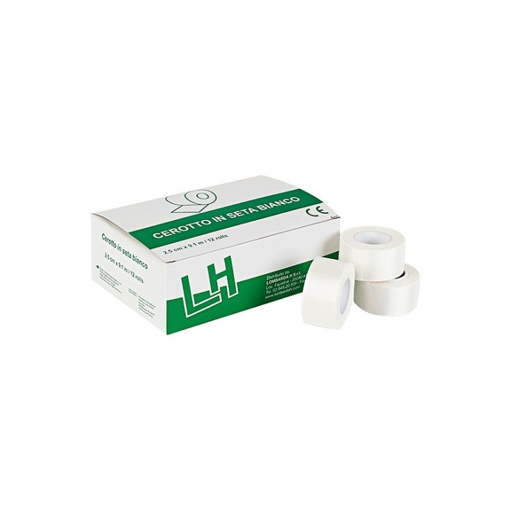 Cerotto in Seta 2,5cm x 9,14m LH 1 Pezzo