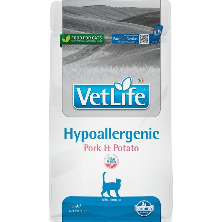 VetLife Hypoallergenic Pork & Potato Farmina 1,5kg