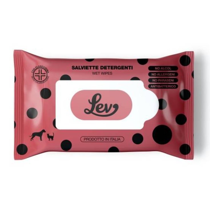 Lev Salviette Profumate alla Clorexidina 40 Pezzi