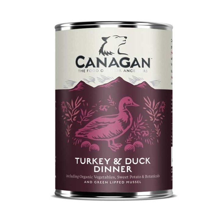 Turkey & Duck Dinner Cani Canagan 400g