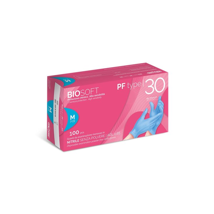 GLOVELY BIOSOFT PF Type 30 100 Pezzi