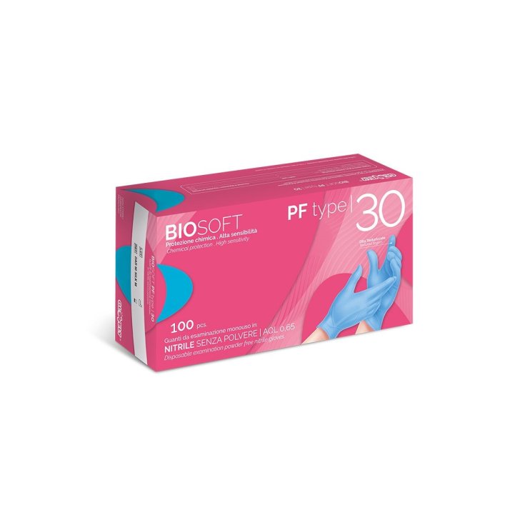Pf Type 30 Guanti Monouso L BioSoft 100 Pezzi