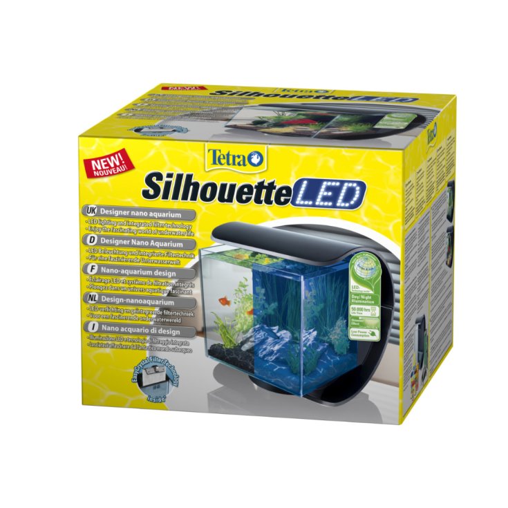Silhouette Led Black 12L Acquario Tetra&reg;