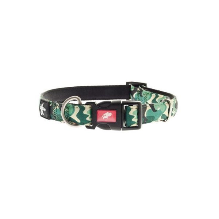 Collare Fuxtreme Regolabile 2,5x48-70cm Camo Verde Ferribiella 1 Pezzo