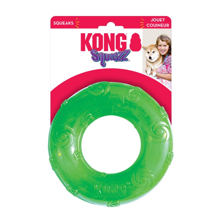 Squeezz Ring&reg; KONG Large Verde 1 Pezzo