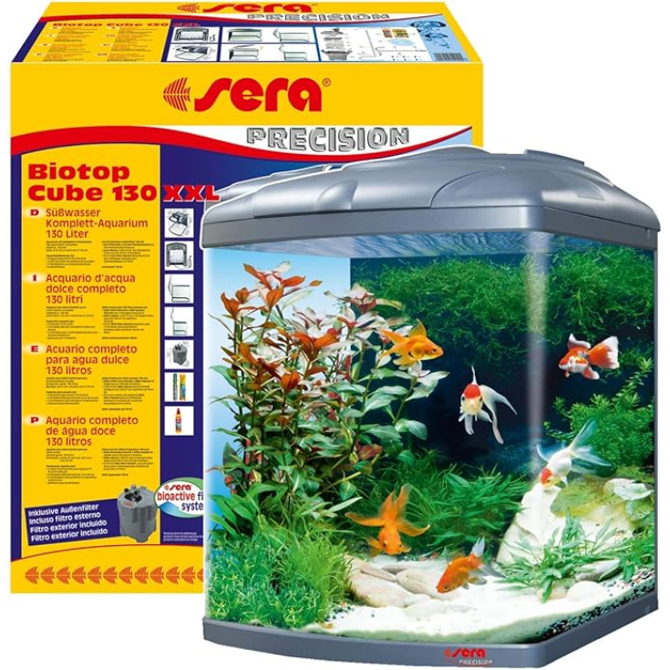 Biotop Cube XXL 130 Full Optional Sera&reg; 1 Acquario