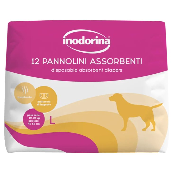 Pannolini Assorbenti L Inodorina 12 Pezzi