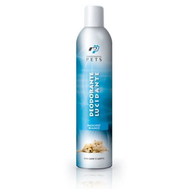 Deodorante Lucidante Muschio Bianco Professional Pets 400ml