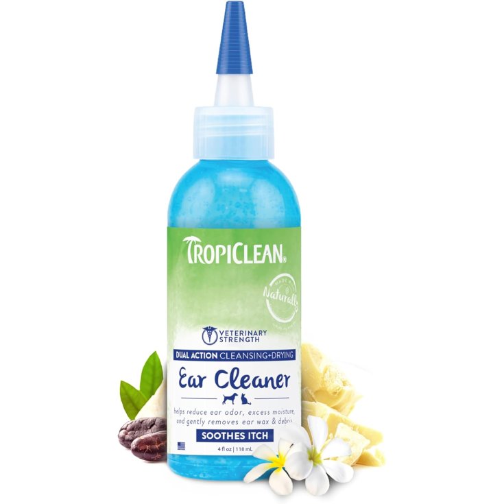 Ear Cleaner Dual Action Tropiclean 118ml