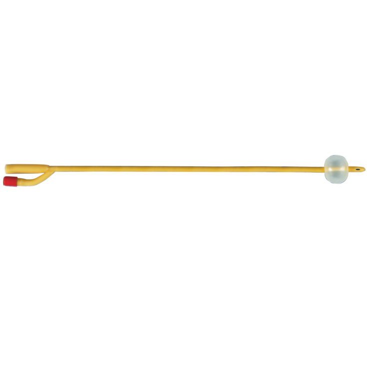 Catetere Foley Ch22 2 Vie Arancio