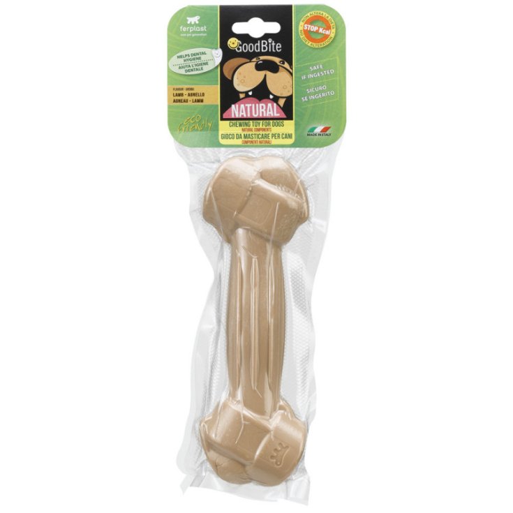 Goodbite Natural Bone Agnello-Osso per cani XL 250g Ferplast Goodbite Natural Bone Agnello-Osso per cani XL 250g Ferplast