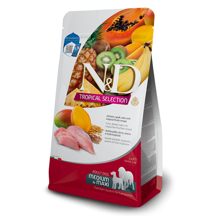 Tropical Selection Cane Adulto Medium/Maxi N&D Farmina 2Kg