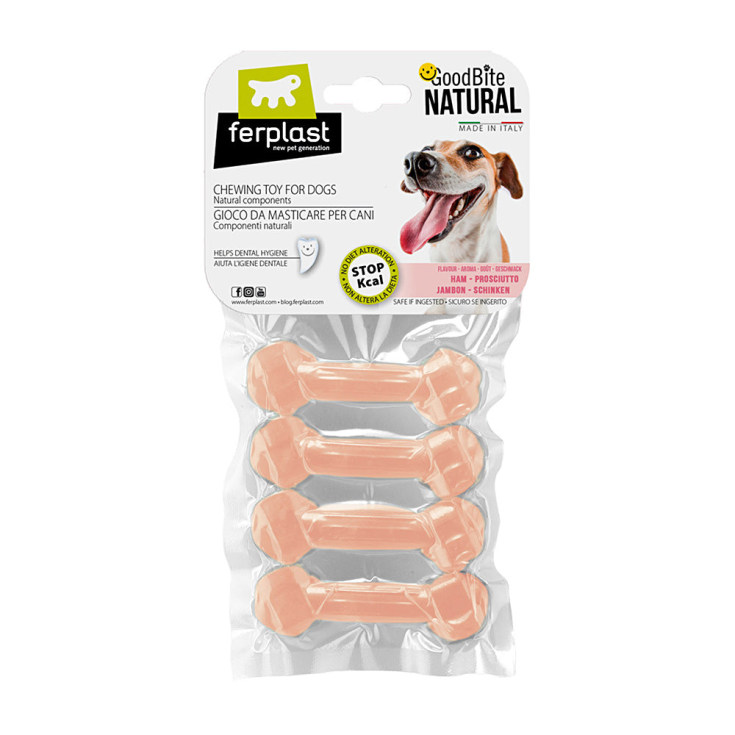 Goodbite Natural Ham Bone Lamb XS Ferplast 4 x 15g Goodbite Natural Ham Bone Lamb XS Ferplast 4 x 15g