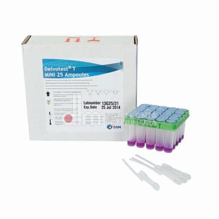 Delvotest T Mini Test DSM 25 Pezzi