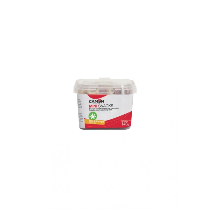 Snack Box Foglie con Olio di Canapa Camon 140g