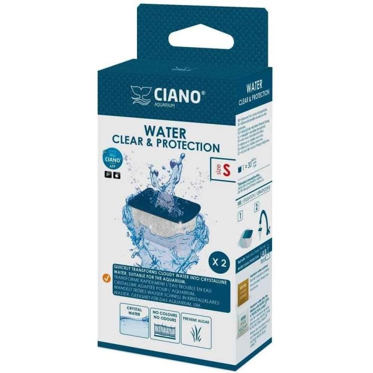 Ciano Water Clear S Askoll 2 Pezzi