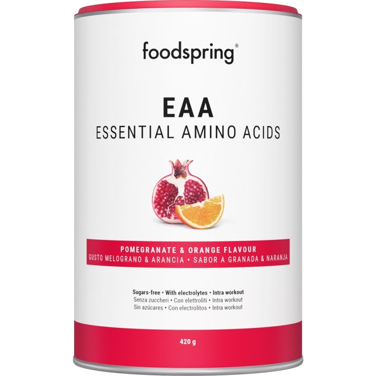 EEA Essential Amino Acid Melograno Arancia Foodspring 420g