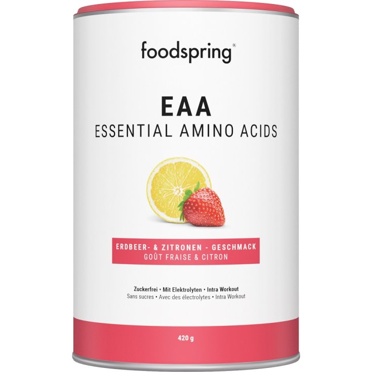 EEA Essential Amino Acid Fragola E Limone Foodspring 420g