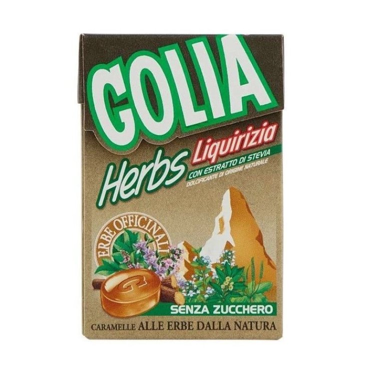 Golia Herbs Liquiriza/Stevia Caramelle 20 Pezzi